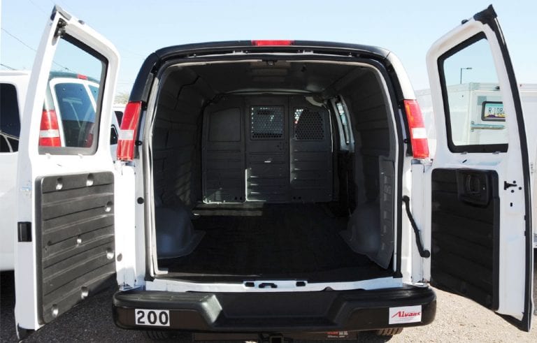 Start Your Reservation   Cargo Van Interior 768x491 